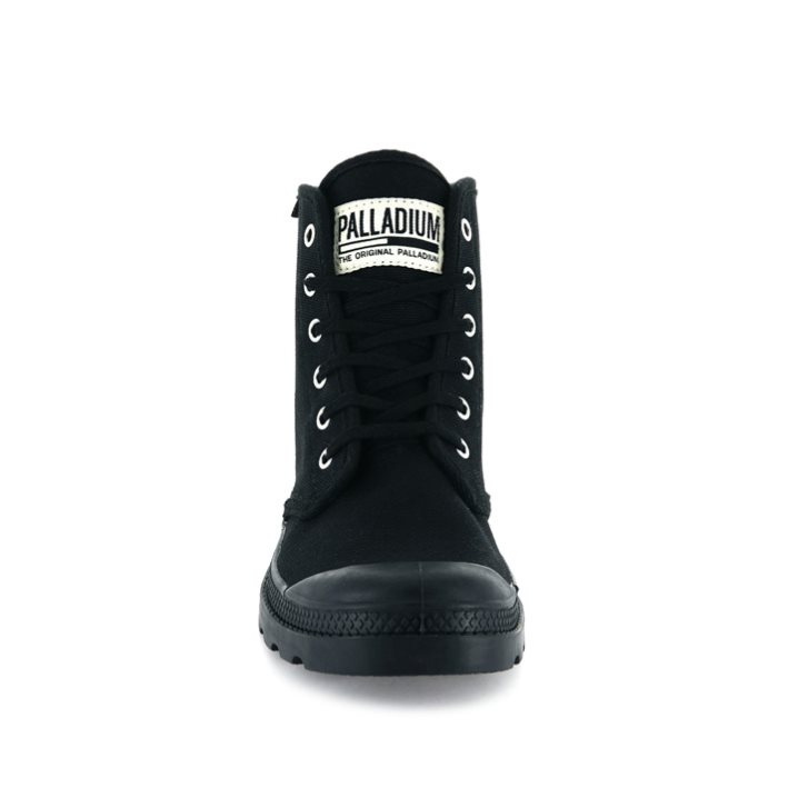 Baskets Palladium Pampa Hi Originale High Tops Femme Noir | FR WQY891D